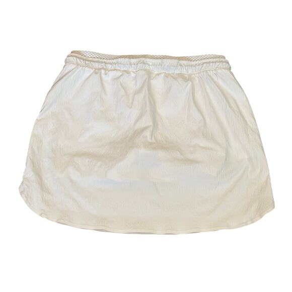 Athleta White Crest Skort - size 8T - Picture 6 of 6